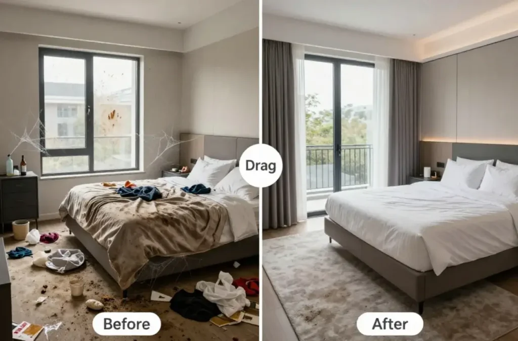 Deep Cleaning Service befor and After