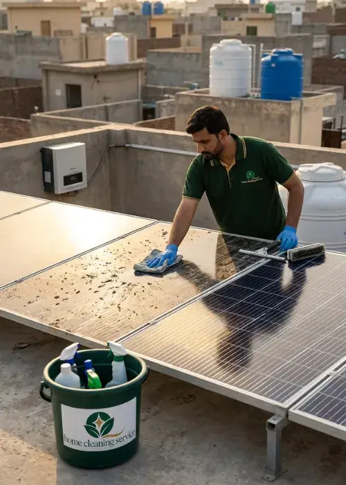 Professional Solar Panel Cleaning Service