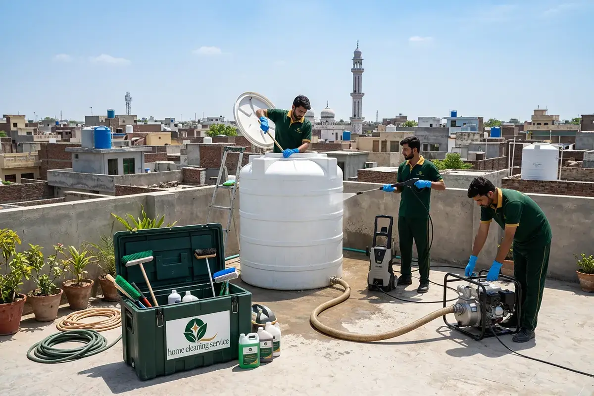 Professional Water Tank Cleaning Services