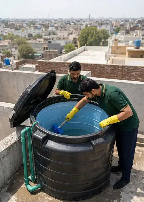 Why Choose water tank cleaning in lahore