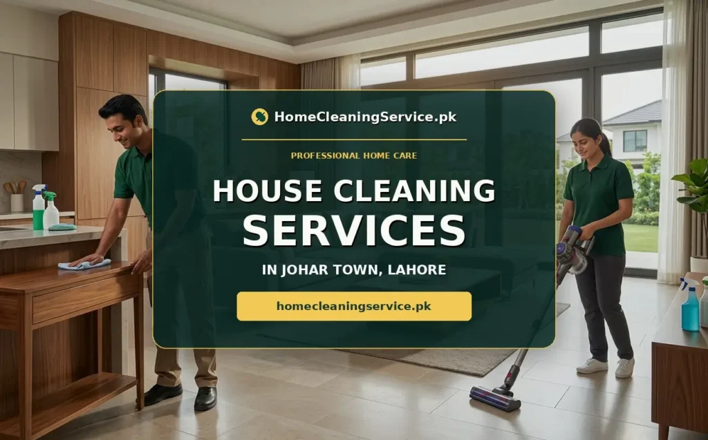 House Cleaning Services in Johar Town, Lahore